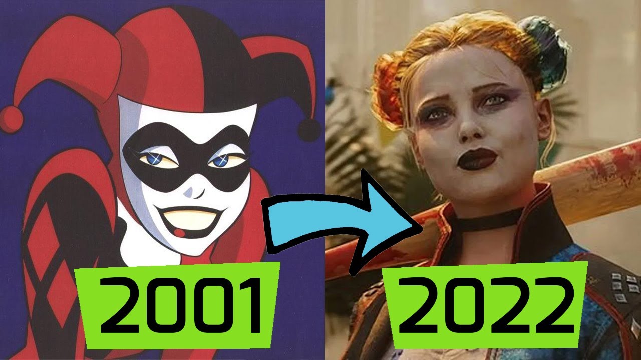Evolution of Harley Quinn in Games (1993 - 2021)