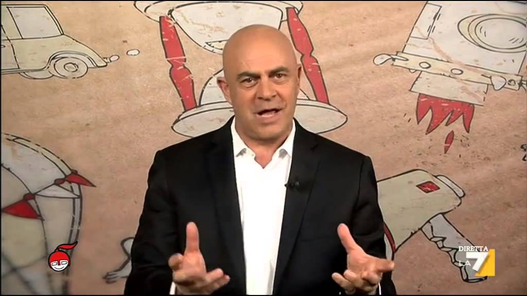 La copertina di Maurizio Crozza: "Le strade italiane: costruite dall'Anas, ristrutturate dall'Isis"