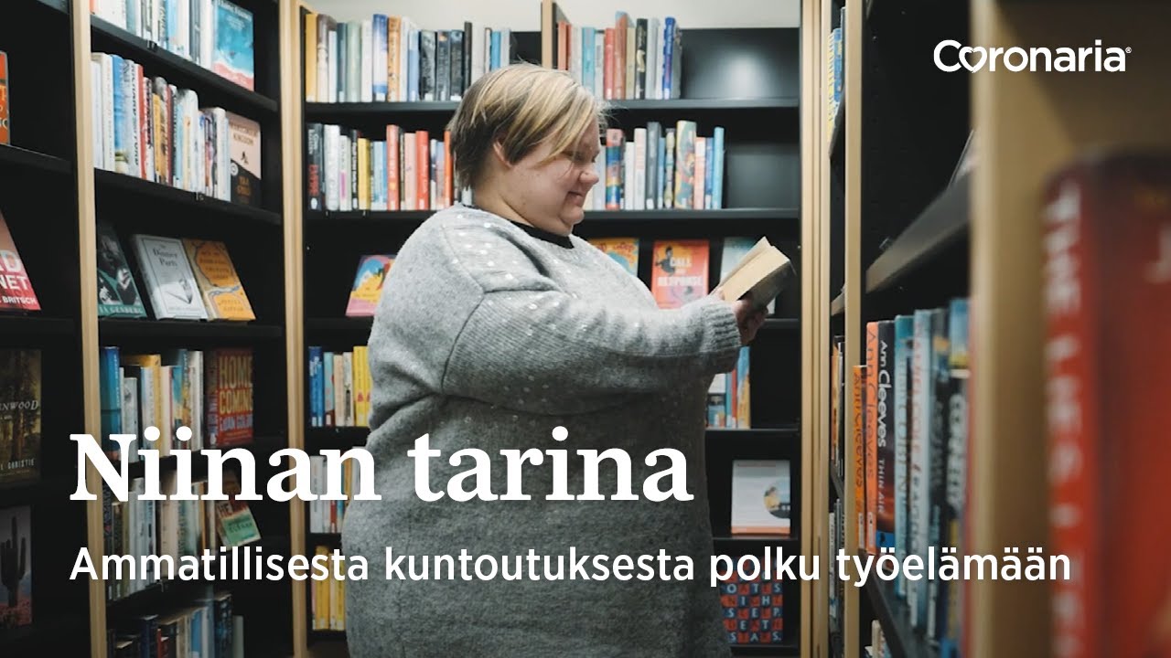 Ammatillinen kuntoutus avasi Niinalle uuden polun ty&ouml;el&auml;m&auml;&auml;n | Coronaria | Ammatillinen kuntoutus