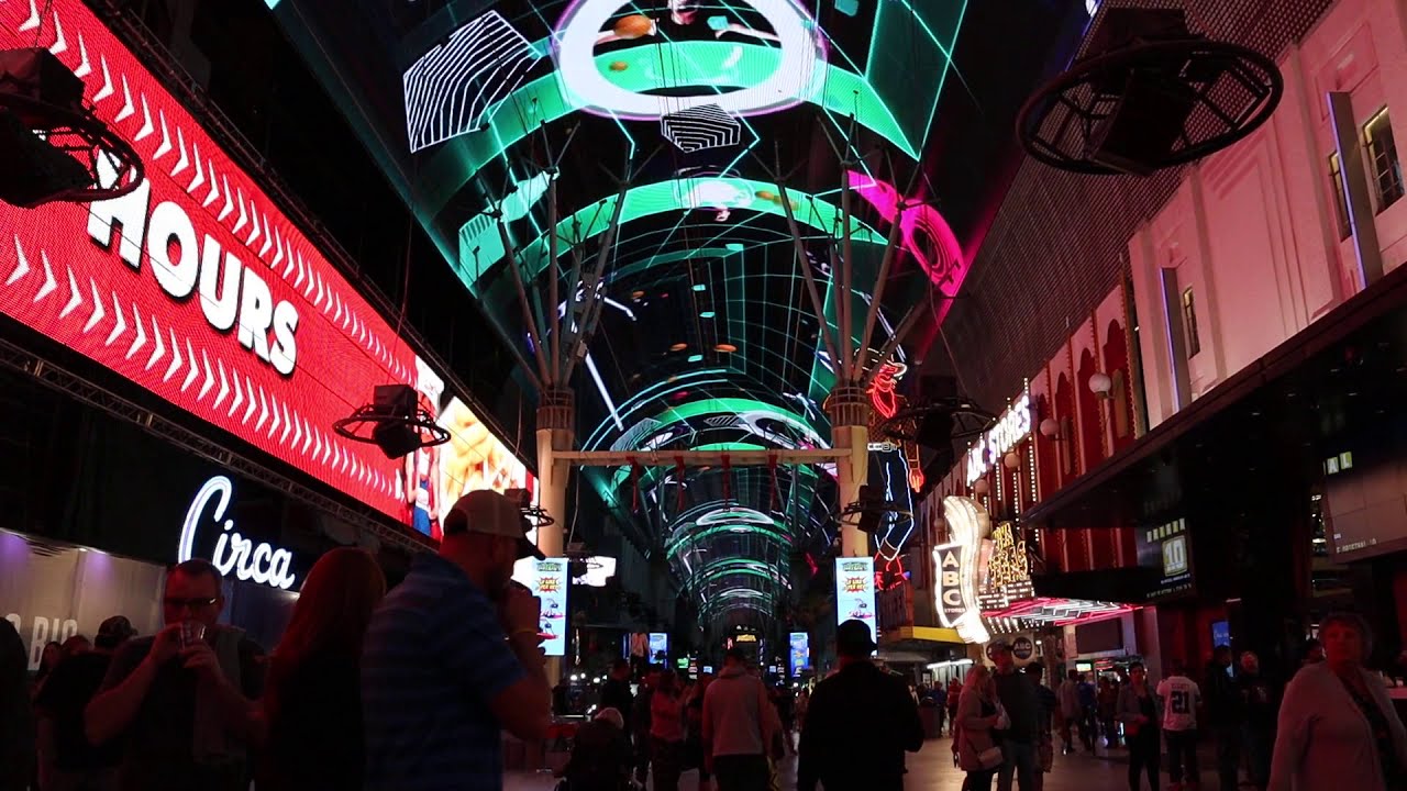 Las Vegas Viva Vision Light Show @Downtown