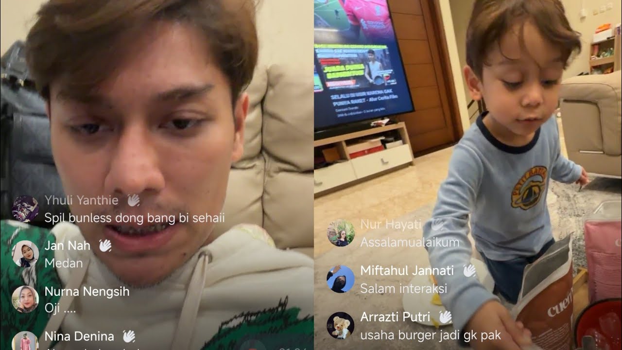 Live part5 LESTIKEJORA & RIZKYBILLAR, ABANG L LAGI BIKIN APA NIH, PINTERNYA🥰