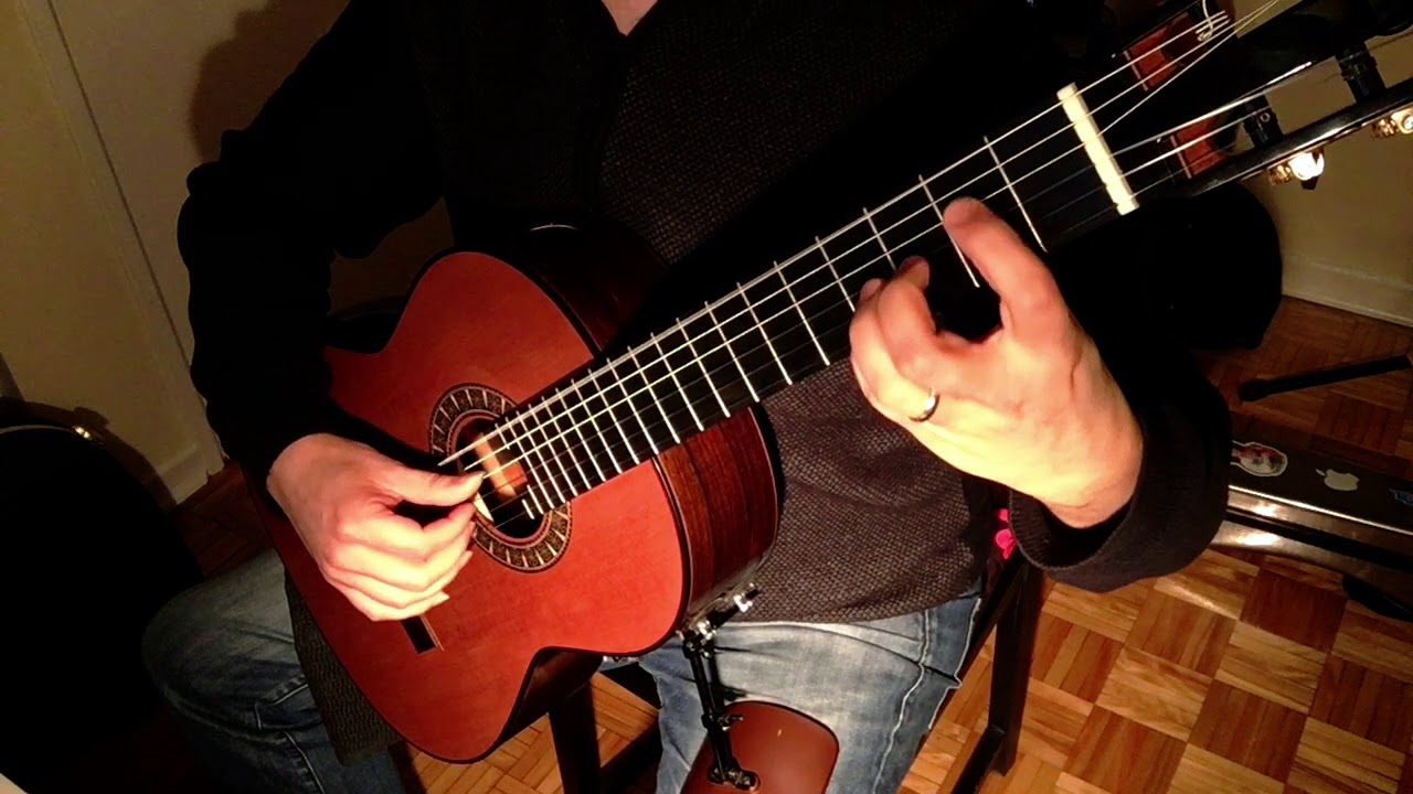 Brouwer: Study No.18 (Tariq Harb, guitar)