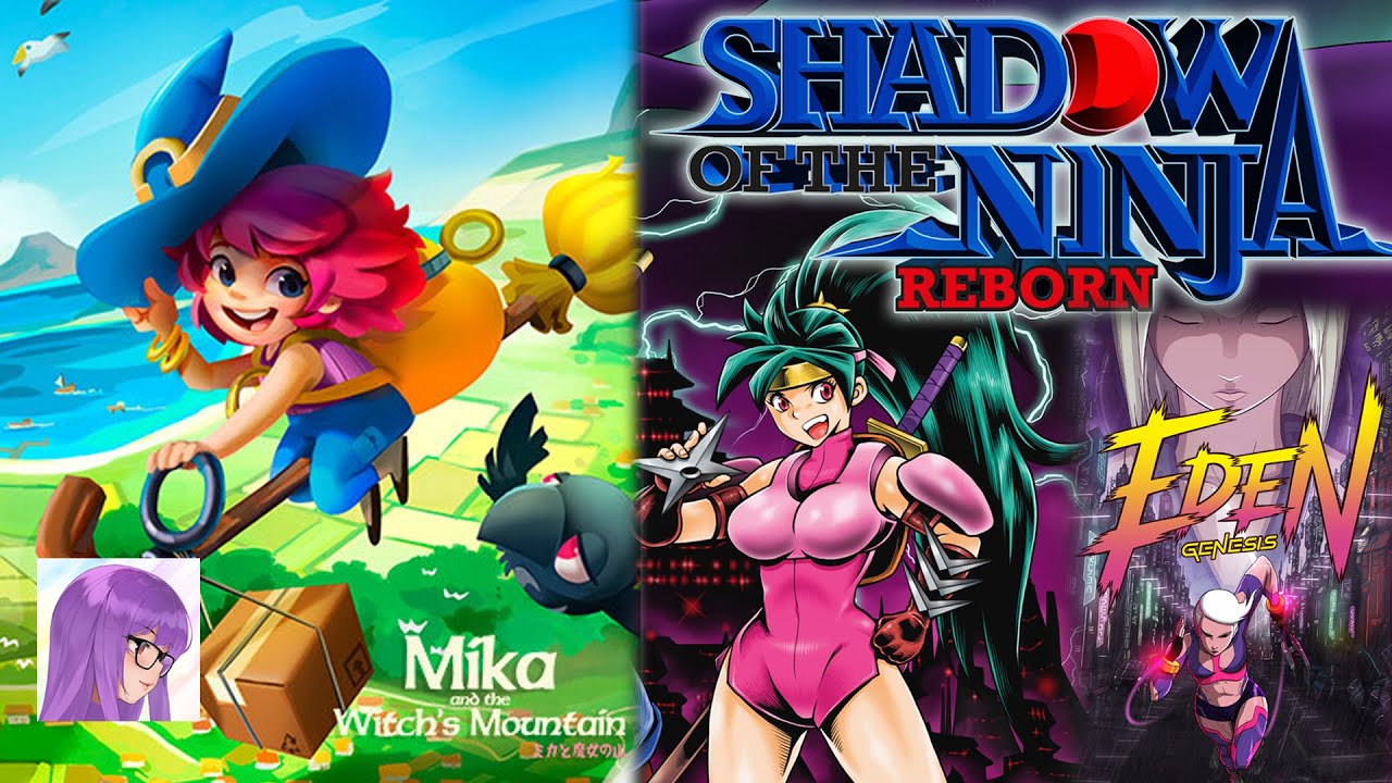 Let's play anime action: Shadow of the Ninja - Reborn/Mika and The Witch's Mountain/Eden Genesis