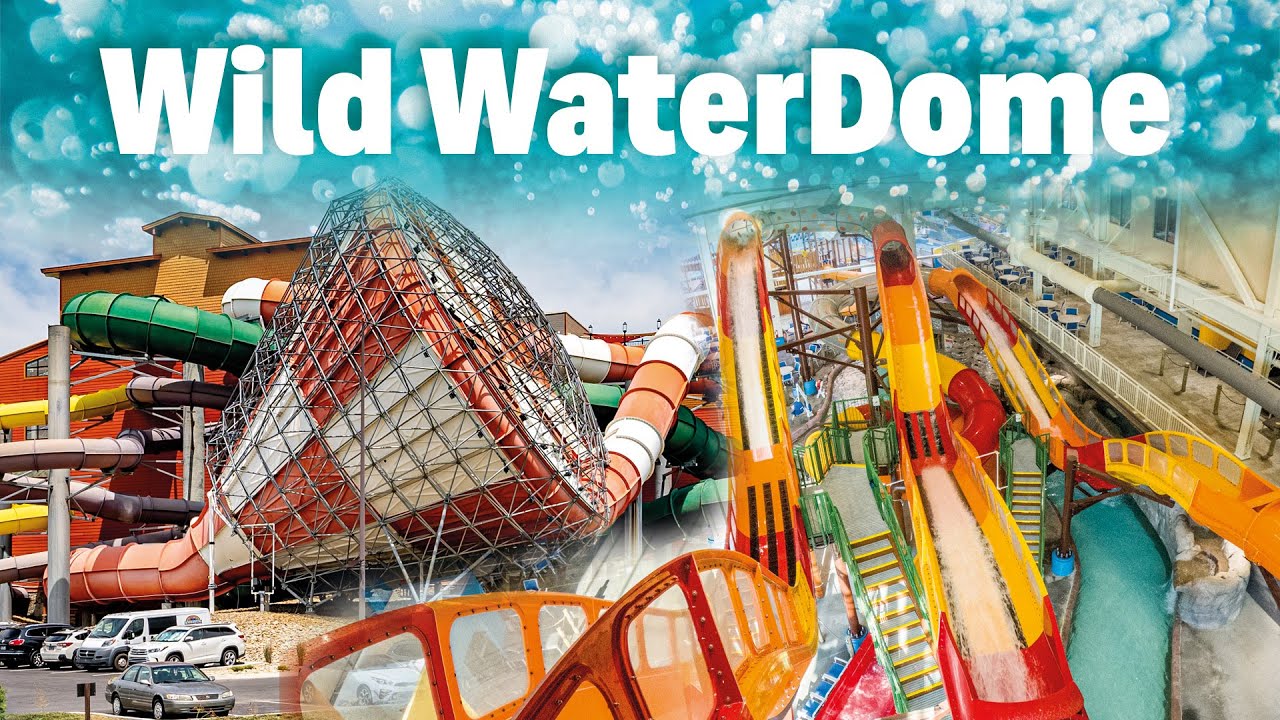 Wild Water Dome Indoor Water Park at Wilderness | All Slides 2024