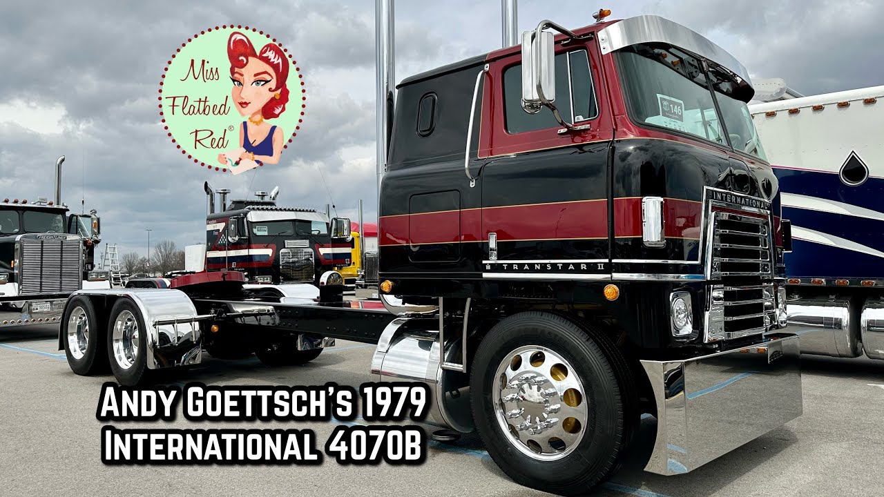 Международный тур Энди Гётча 1979 года на грузовике Transtar Cabover 4070B
