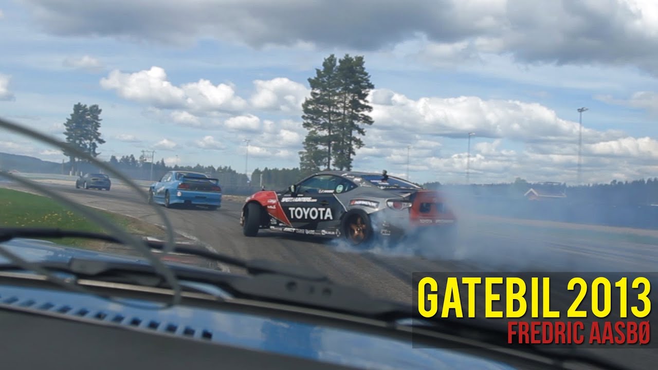 Gatebil 2013 - Fredric Aasbø drifting his 2JZ powered Toyota GT86