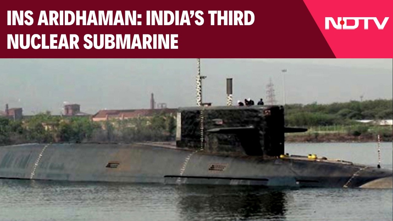 Indian Navy News | INS Aridhaman to Be Commissioned as Rajnath Singh Arrives in Vizag