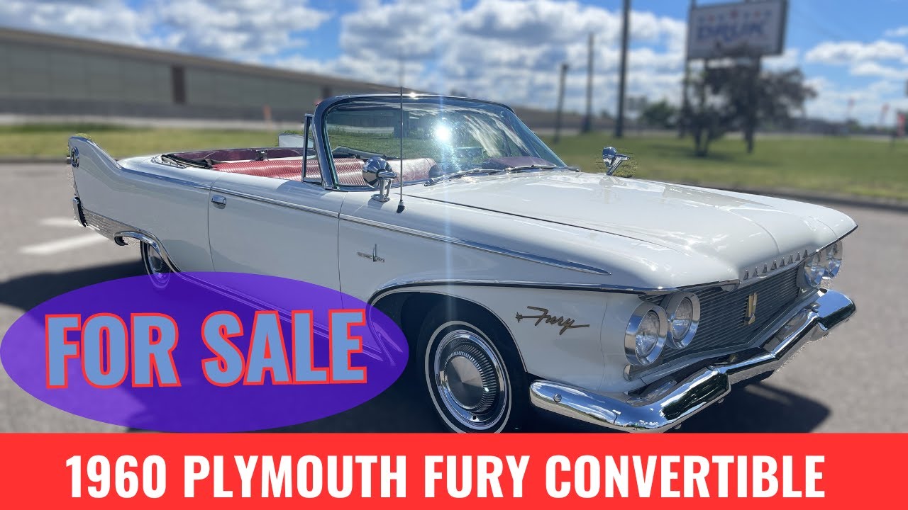 1960 Plymouth Fury Convertible   ** FOR SALE **  Rare Car * #usa #automobile #mopar