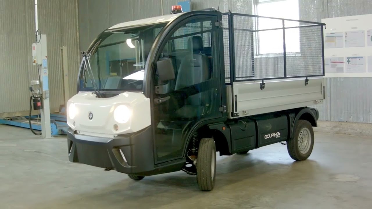 Goupil G4 v&eacute;hicule &eacute;lectrique nettoyeur haute pression