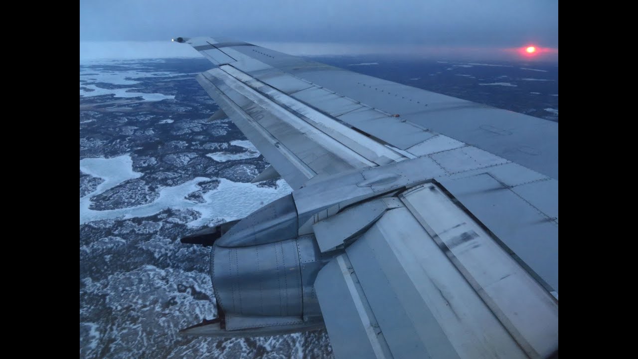 Canadian North 737-275(M)/Adv - Flight from Edmonton Int'l (YEG) to Yellowknife (YZF), Canada