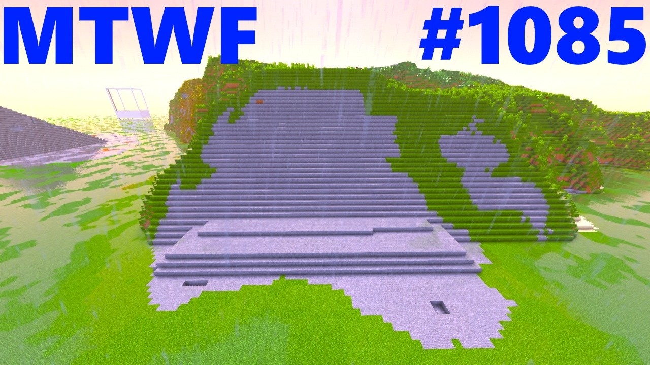 Minecraft - making the world flat 1085