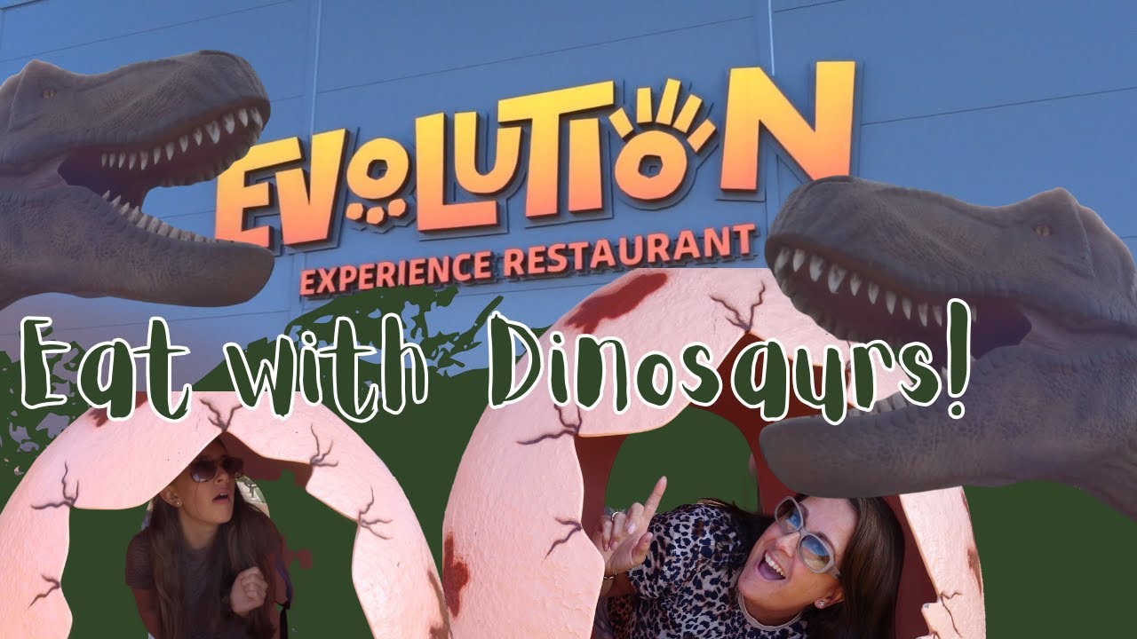 Evolution Restaurant at the Yorkshire Hive Doncaster/Eat with Dinosaurs experience & REVIEW!