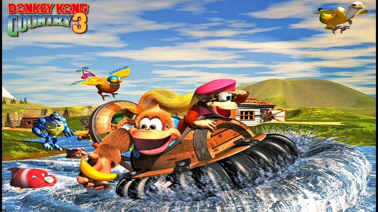 TAP (GBA) Donkey Kong Country 3 - Dixie Kong's Double Trouble! (103% & No Damage)