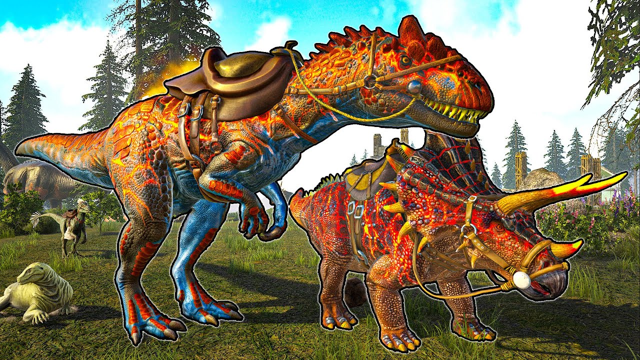 X-Allosaurus Evcilleştirme! #6 | ARK Fjordur Türkçe