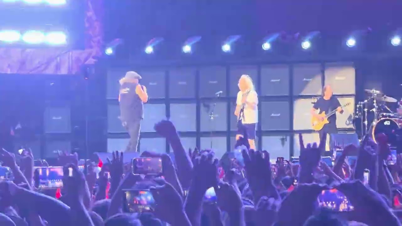 AC DC - Thunderstruck - Santiago Chile - Parque estadio Nacional - 15/03/2026