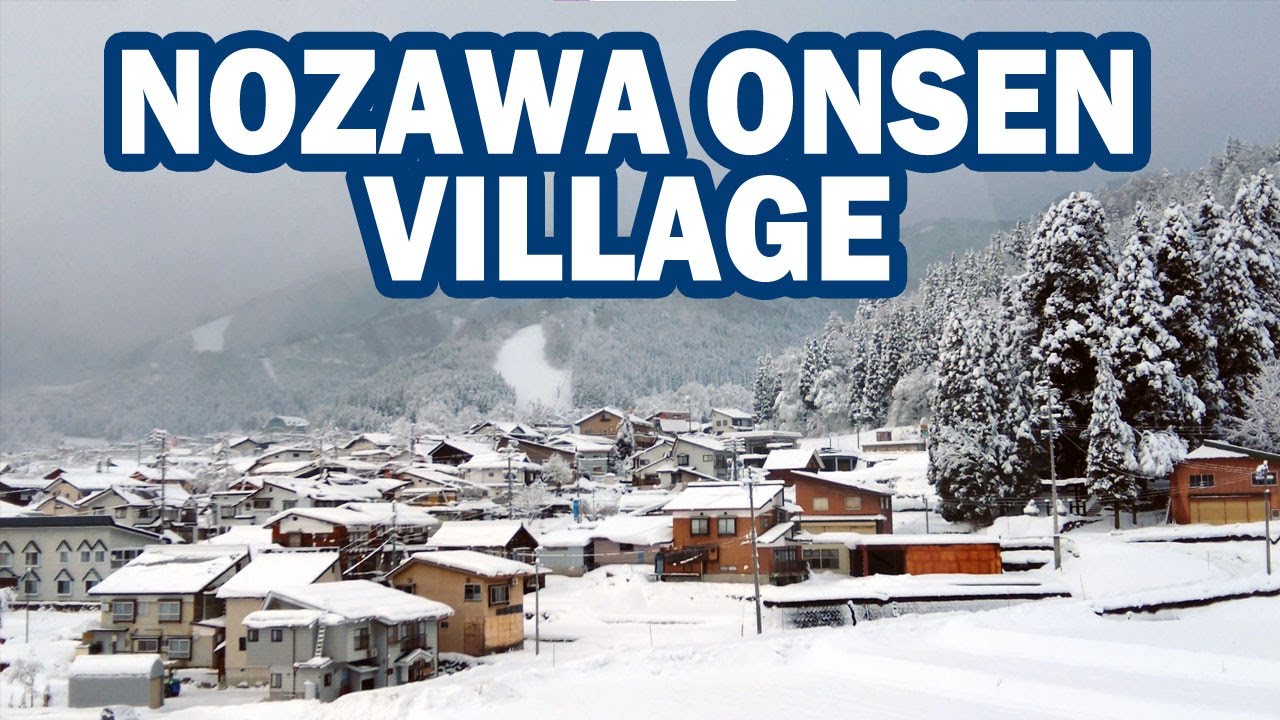 Nozawa Onsen Village - Staying at a Ryokan | Japan Winter Adventure EP8
