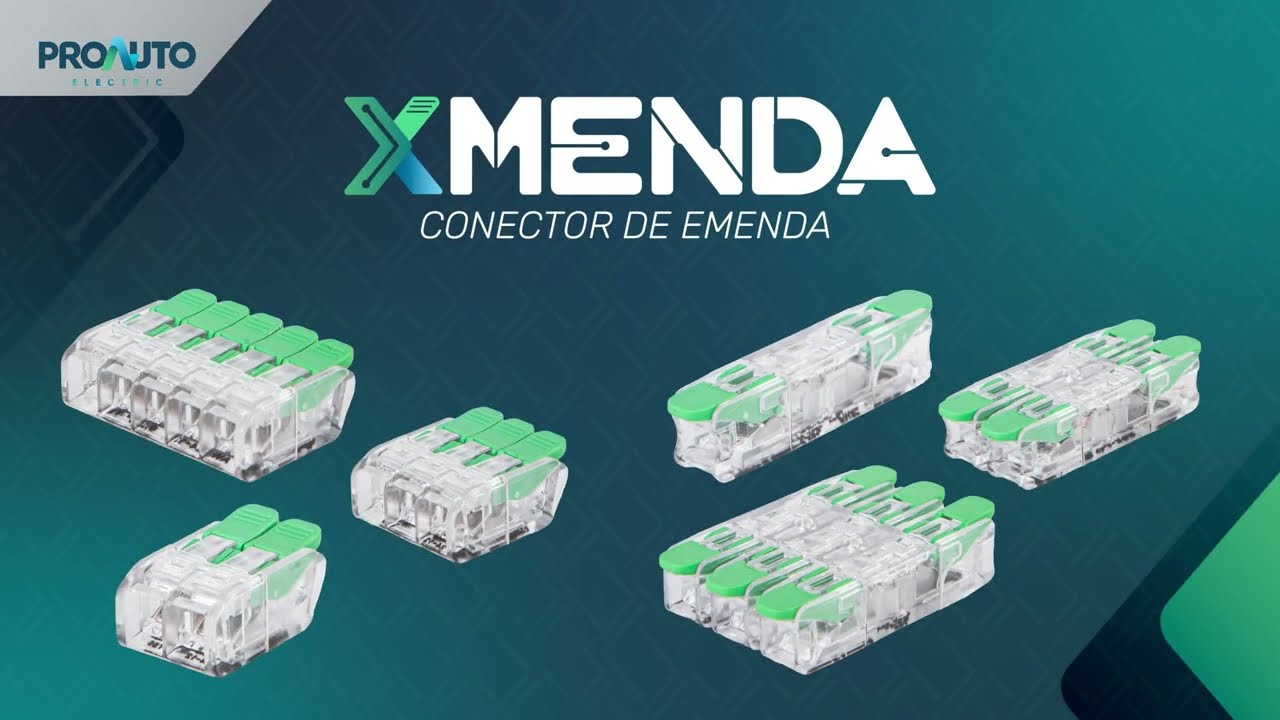 Agilidade e seguran&ccedil;a em sua conex&atilde;o el&eacute;trica! Conectores Xmenda!