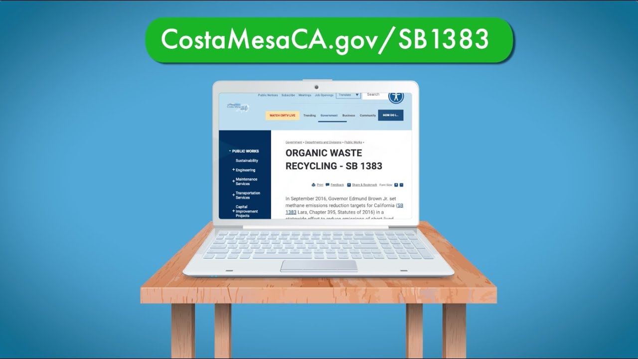 Recycle Your Organic Waste Costa Mesa!