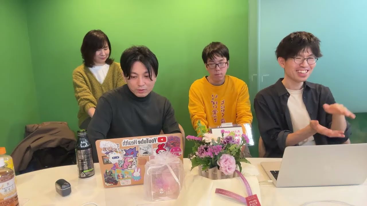 オンライン自助会、家族会での4周年オフ会ライブ