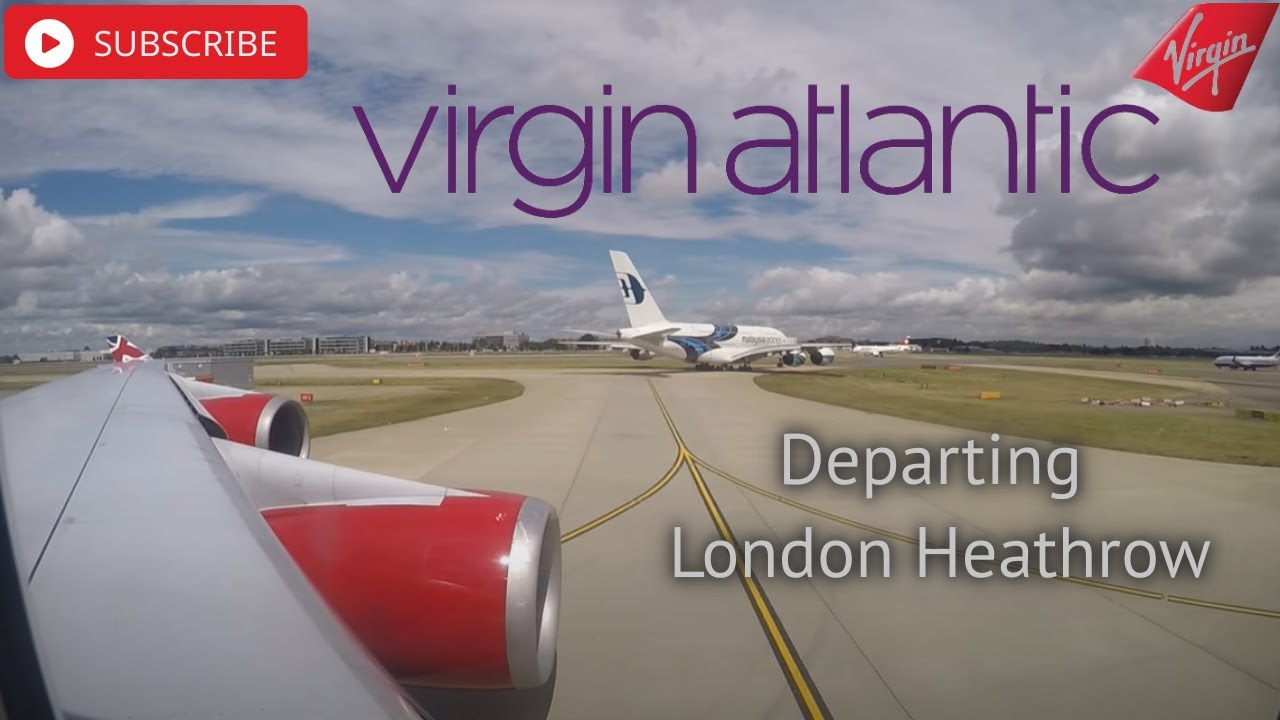 G-VHOT | Virgin Atlantic Boeing 747 VS19 - 'Tubular Belle' | Heathrow Departure | Premium Economy