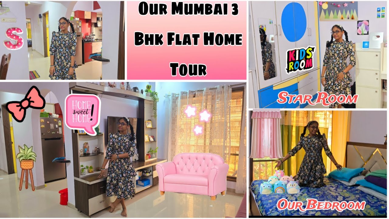 Finally Our *Mumbai Home Tour*🏠3 BHK Rented Spacious Apartment | Indian Mom Vlogs