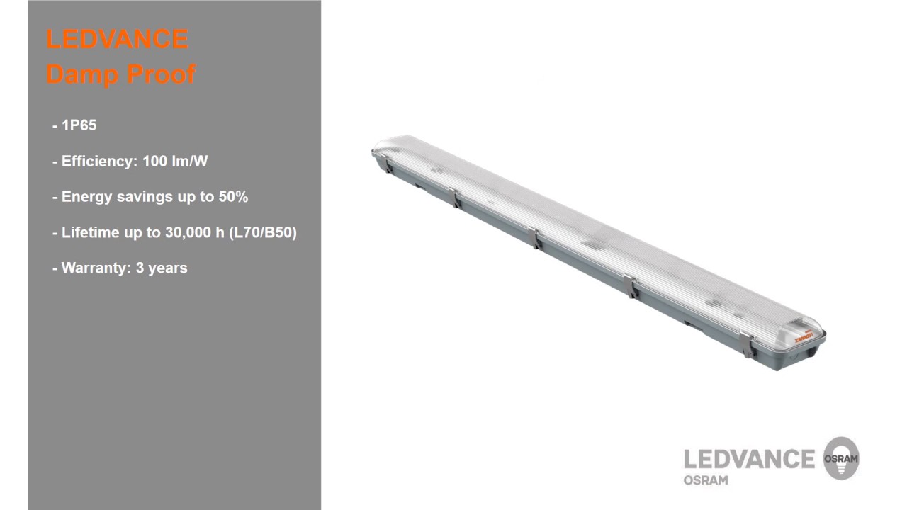 LEDVANCE Damp Proof LED - Training Video