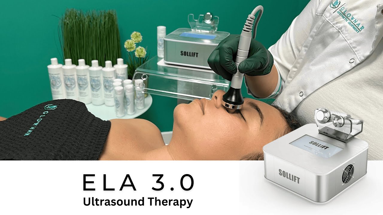 Ela 3.0 Ultrasound Facial Therapy | Non-Invasive Skin Rejuvenation & Anti-Aging