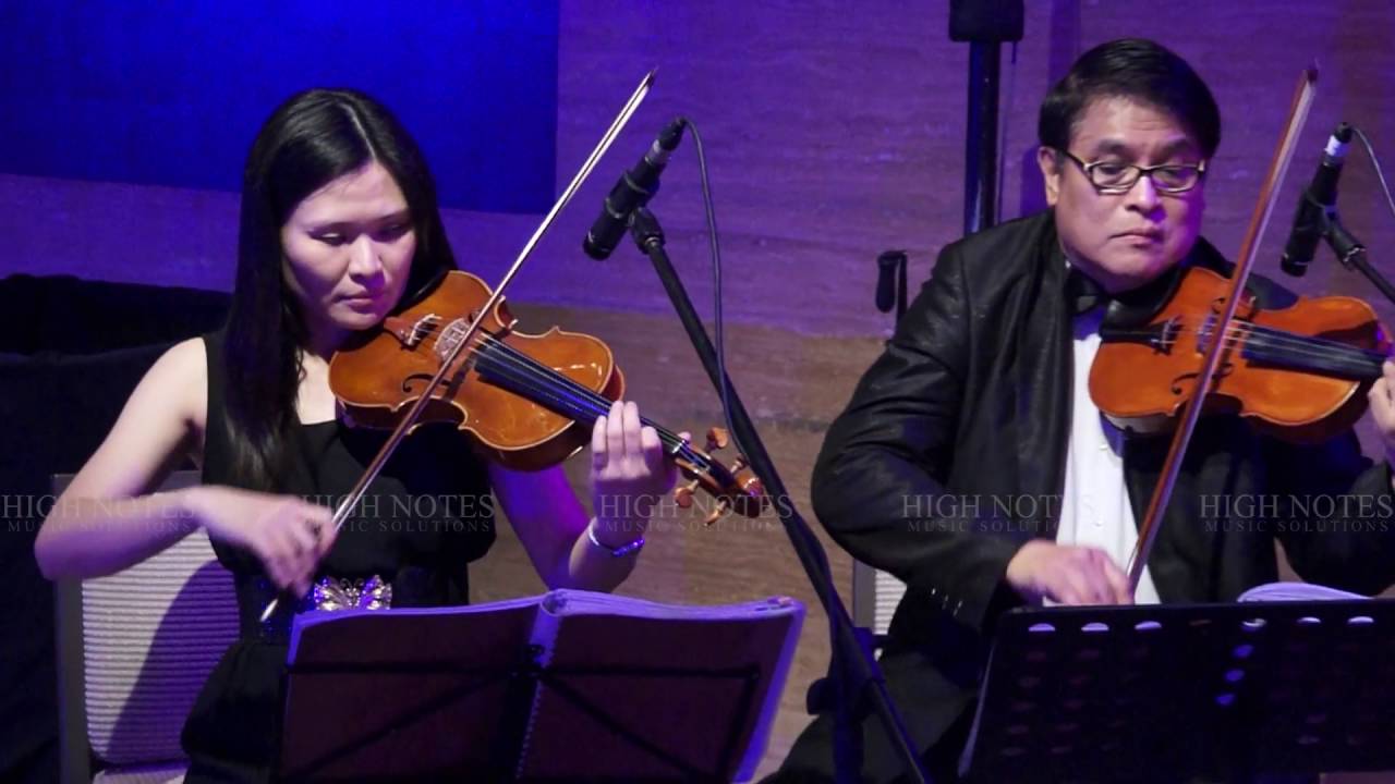 Sapphire String Quartet performs Only Fools Rush In
