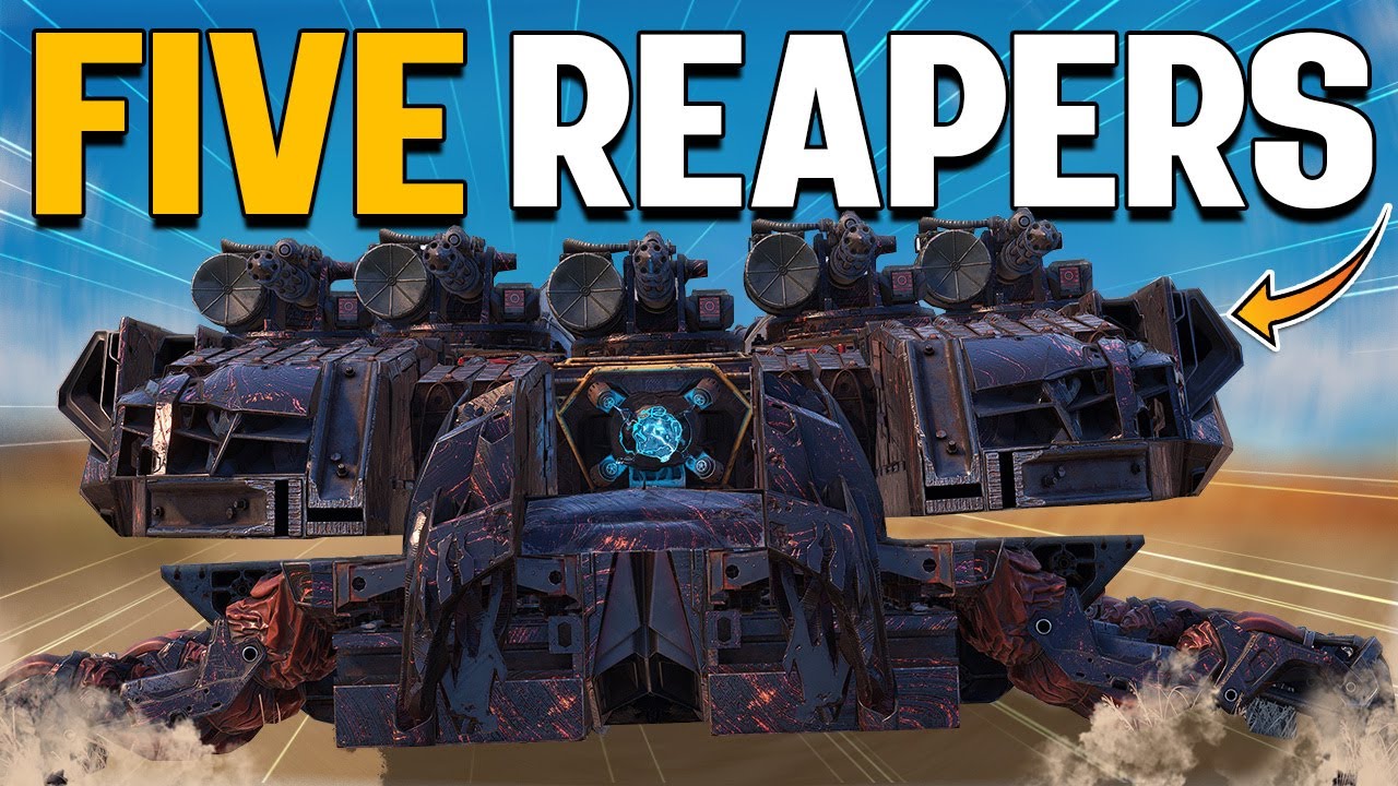 We Combined Our Builds To Beat Every Player in Crossout