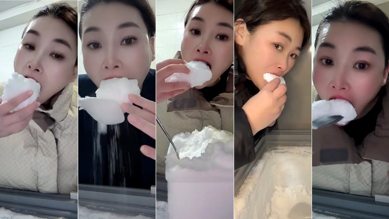 ASMR shaved ice her squeaky part 2