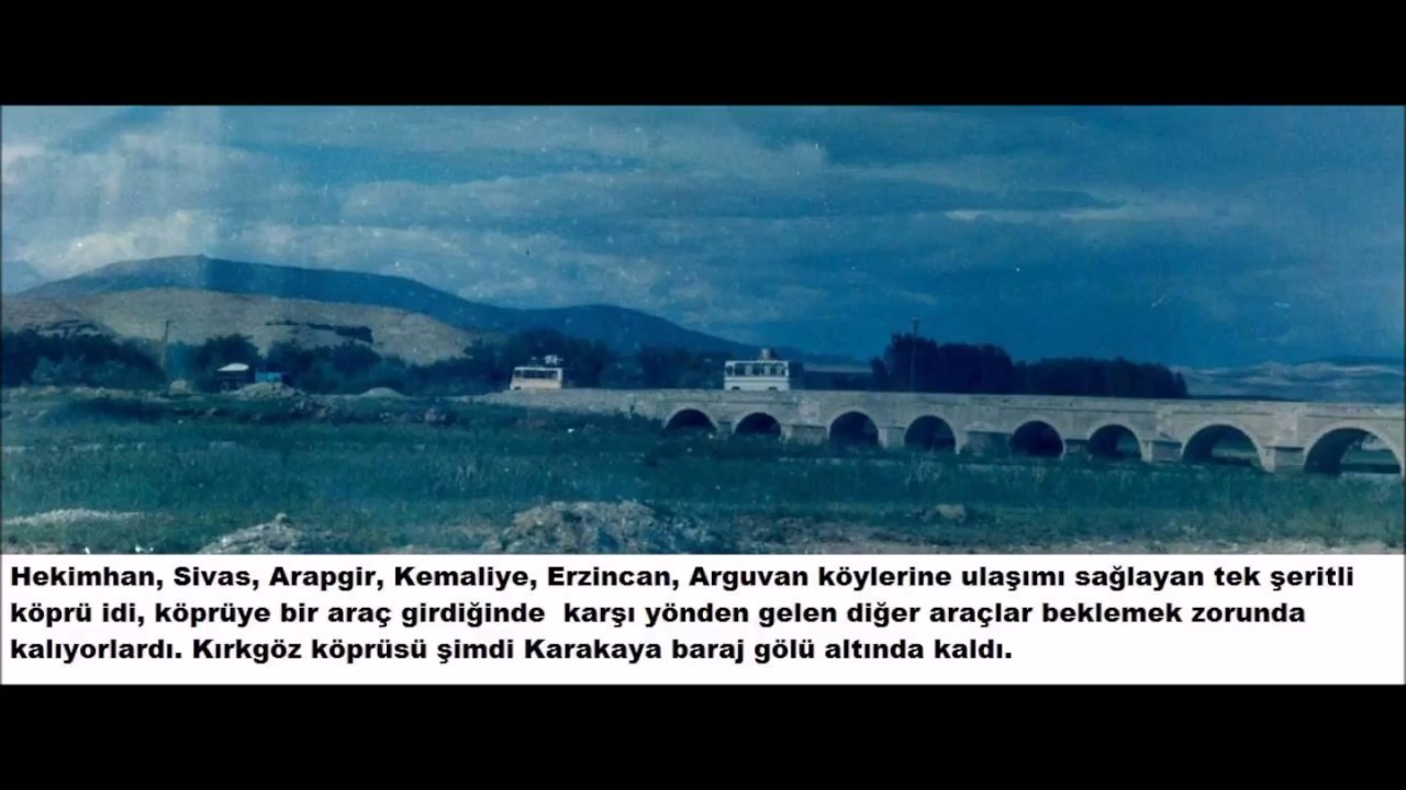 Malatya 40 Göz Köprüsü  - Arguvan Yolu