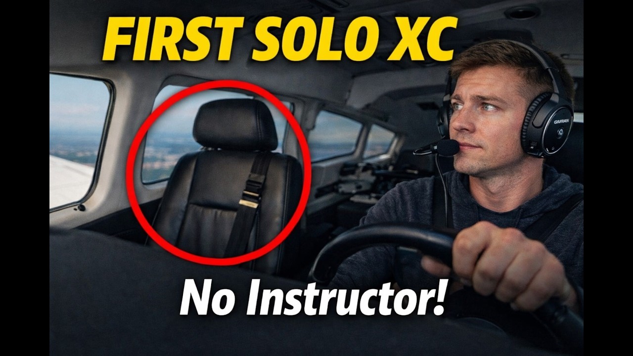 Your First Solo Cross-Country: The Part Nobody Prepares You For