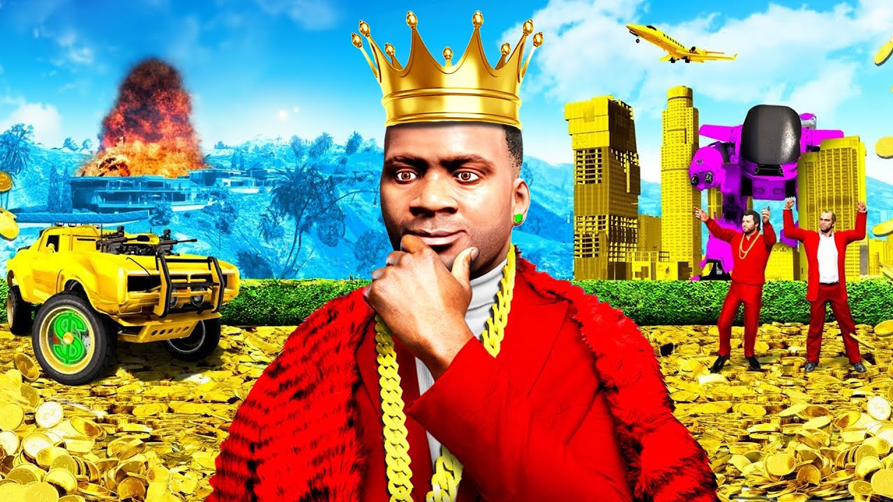 שולט על העולם בGTA V! (הכל שלי)