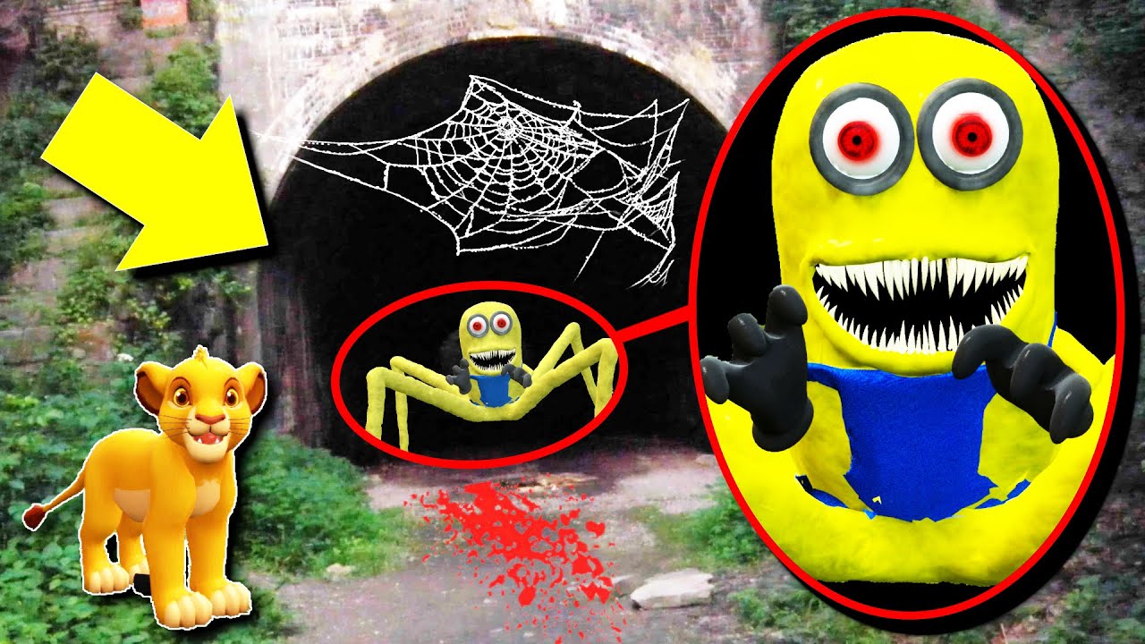 If You See MINION SPIDER At Night, RUN AWAY FAST!!