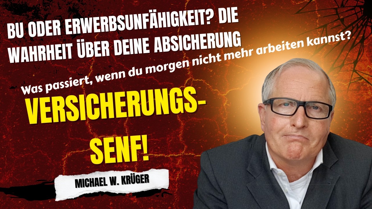 Was passiert, wenn du morgen nicht mehr arbeiten kannst?