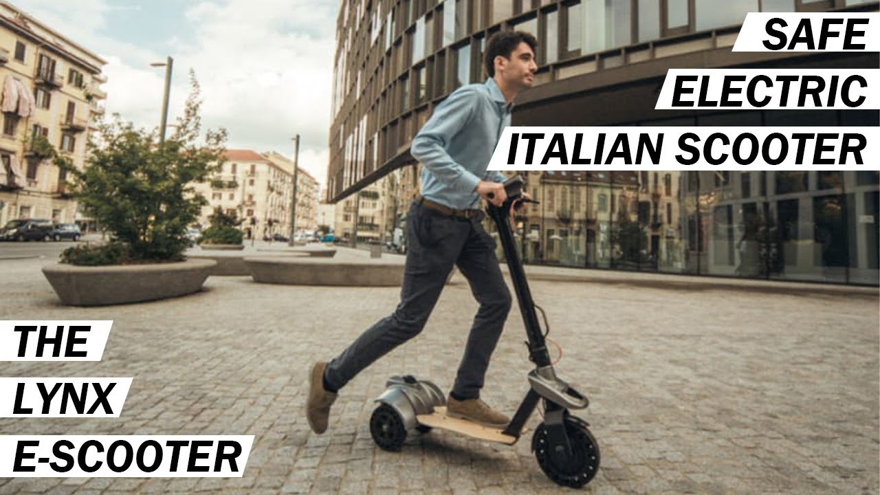 The Lynx E-Scooter: The Safer and Italian Electric Scooter