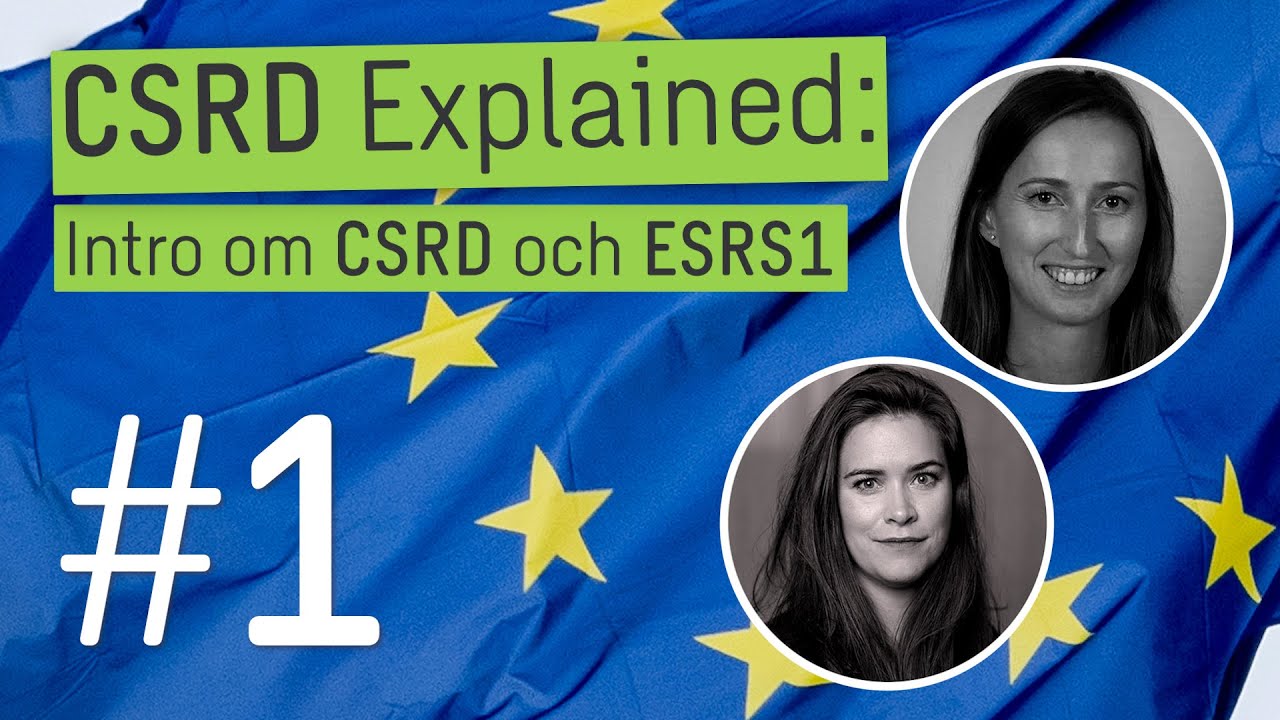 Intro om CSRD och ESRS1
