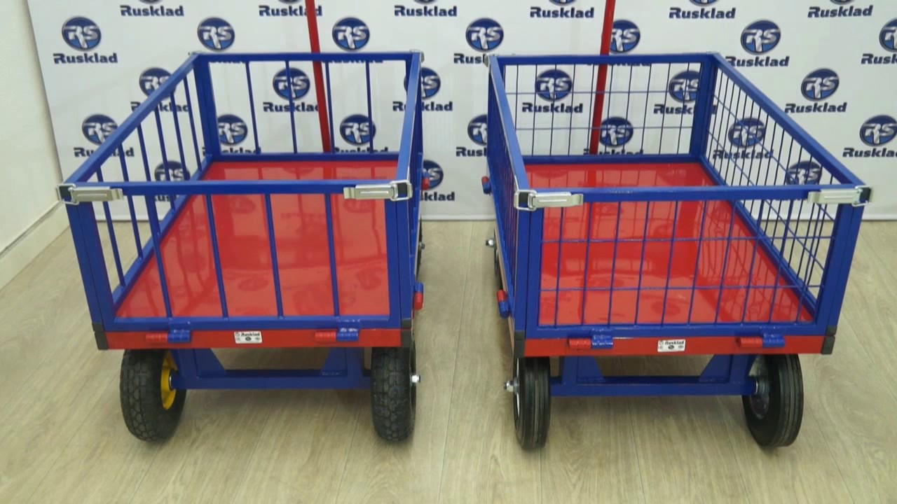 ТПОБ-Т и ТПОБ-С. Платформенные тележки