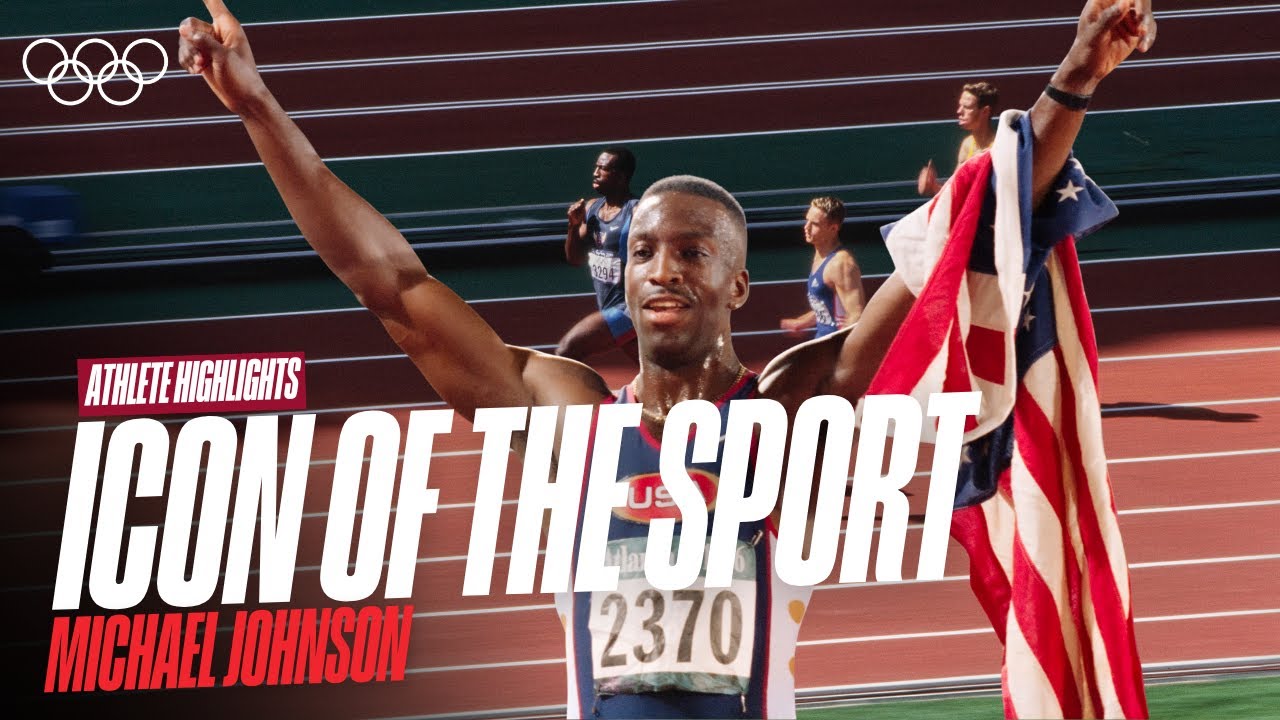 🥇 Born Winner! 🇺🇸 Michael Johnson | All Individual Olympic Medals 🤩💫 | Athlete Highlights
