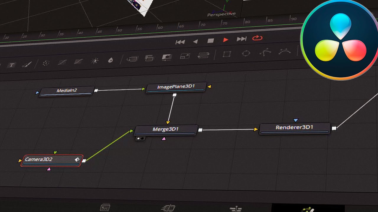 Cámaras 3D | Fusion | DaVinci Resolve