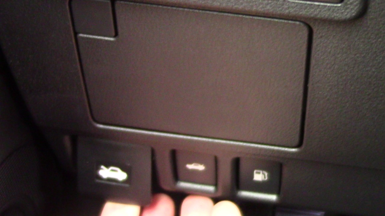 2017 Lexus ES350 Hood, Trunk and Fuel door release