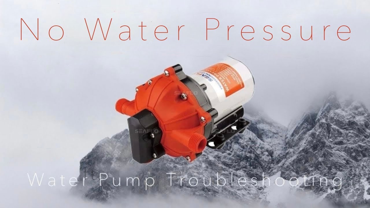 No Water Pressure — Water Pump Troubleshooting  [Winnebago Micro Minnie FLX]