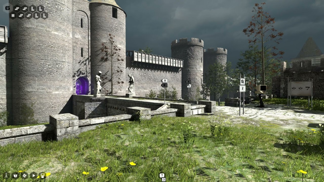 The Talos Principle Relaxing Background for Studying and Relief Stress