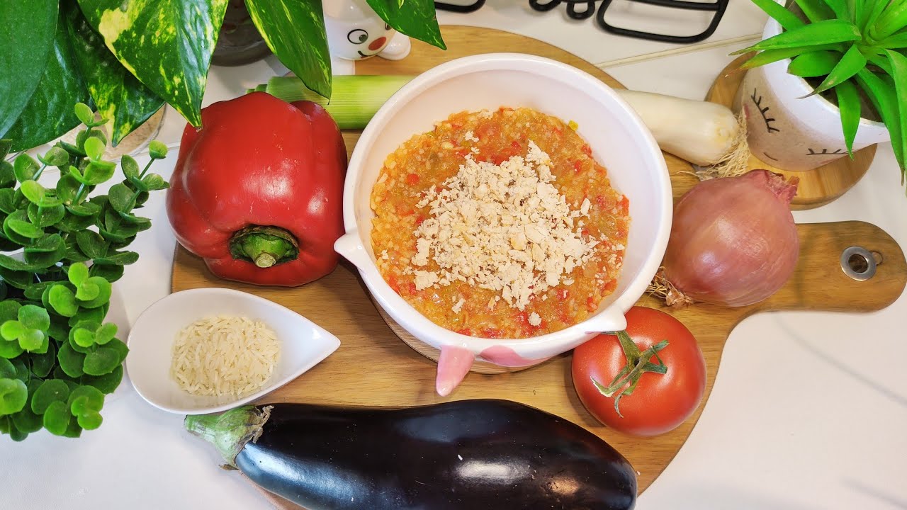 recette bébé riz aux légumes et poulet pour 8 mois