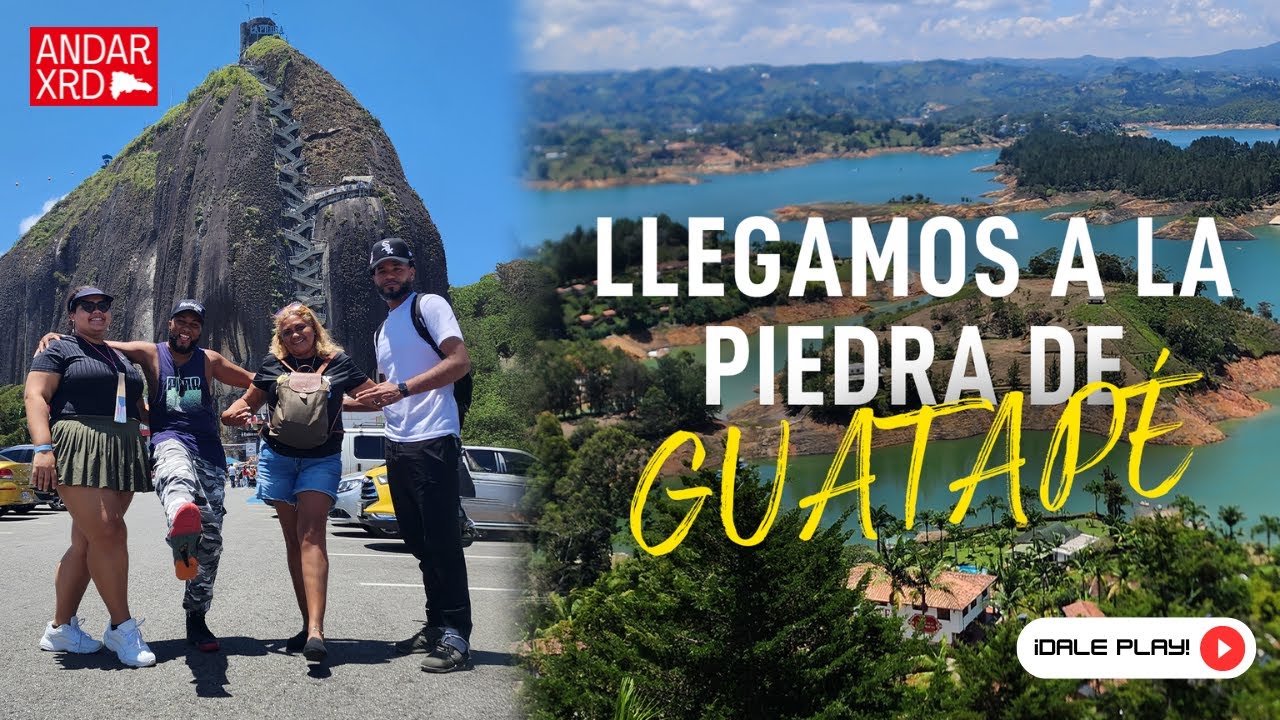 Subimos a La Piedra Del Peñol (Guatape, Colombia)😱