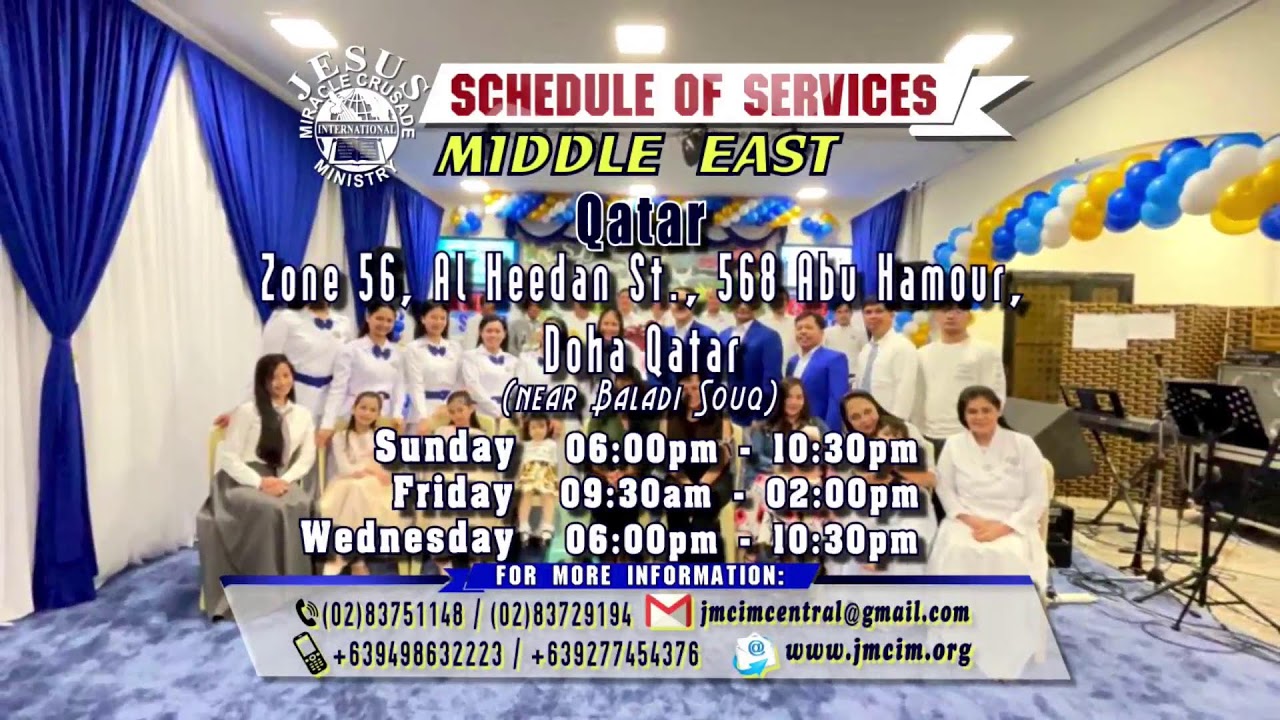 Watch!!! JMCIM Central Live Streaming of WEDNESDAY MIDWEEK SERVICE | FEBRUARY 04, 2026.