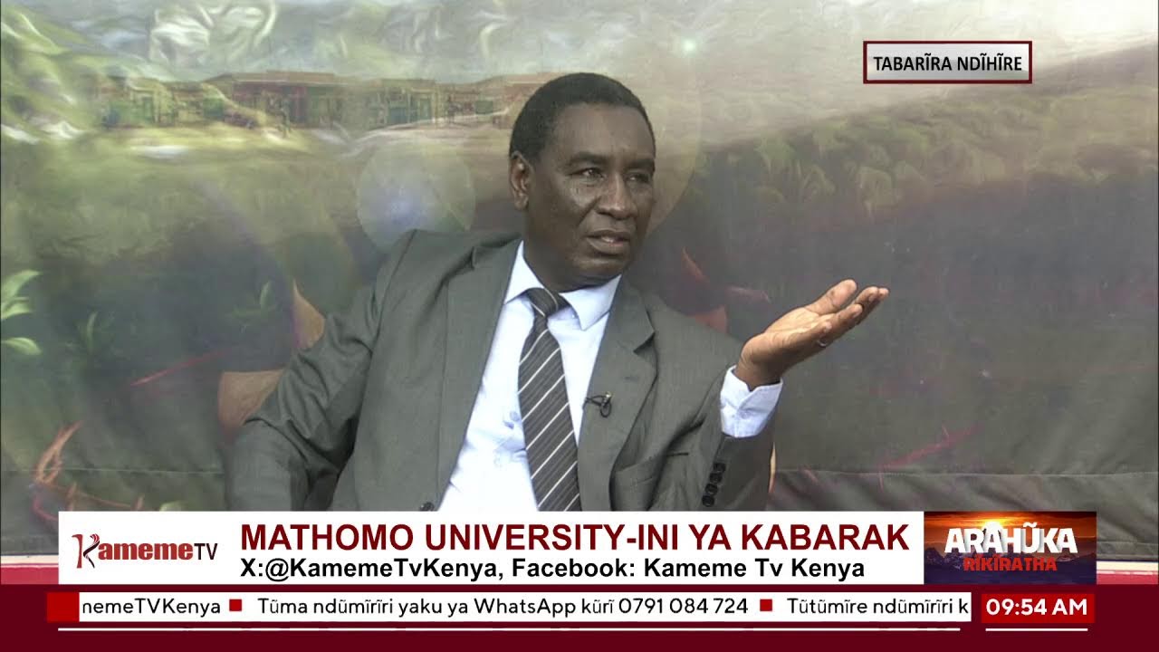 Mathomo university-ini wa Kabarak #ArahukaRikiratha