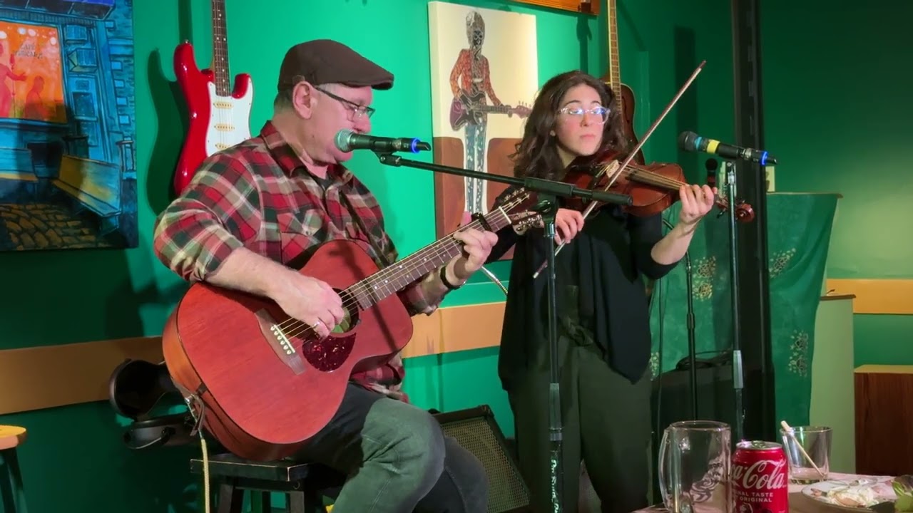 Brian Gallagher and Ram Ko at the Cafe Mariposa