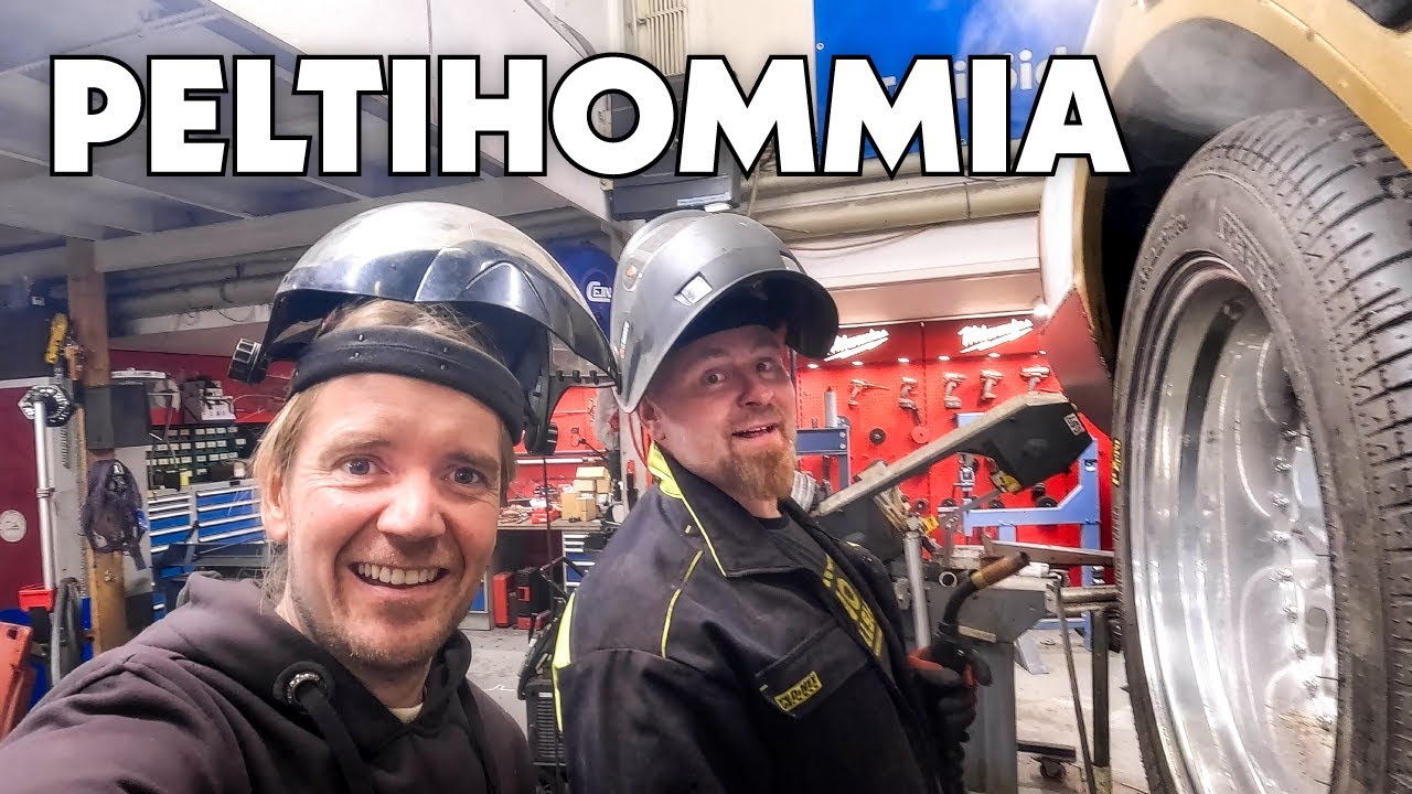 Hitsataan turbo Taunusta Huttusen kans | On raju vehje! Esittelyss&auml; my&ouml;s moottori.