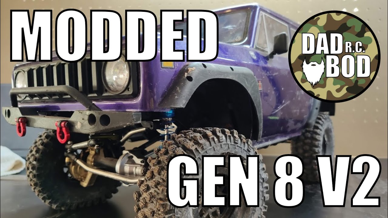Redcat Gen 8 v2 MODIFIED - The Grape Ape Rises - RC truck build